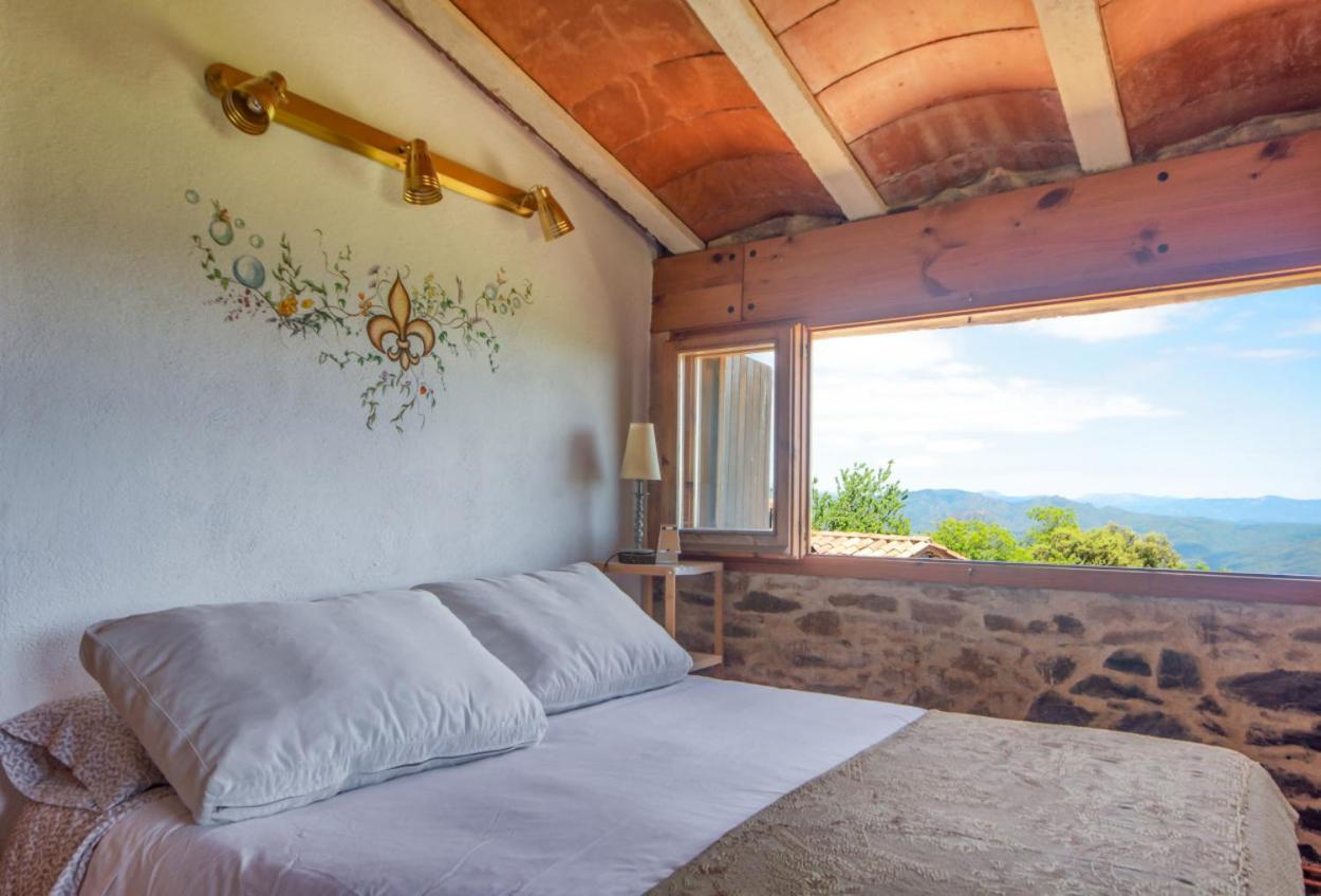 Apartamento Duplex Rural Con Chimenea Y Vistas Panoramicas Desde La Cama Sant Marti Sacalm Екстер'єр фото