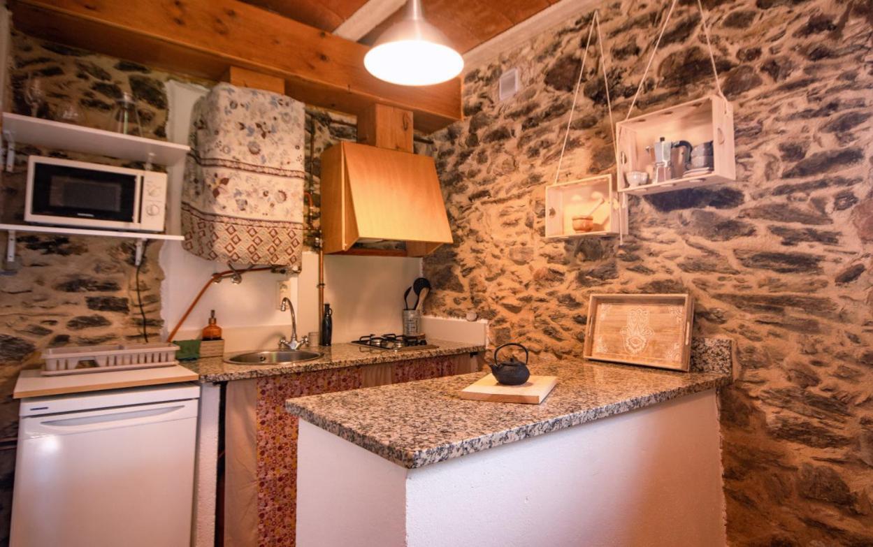 Apartamento Duplex Rural Con Chimenea Y Vistas Panoramicas Desde La Cama Sant Marti Sacalm Екстер'єр фото