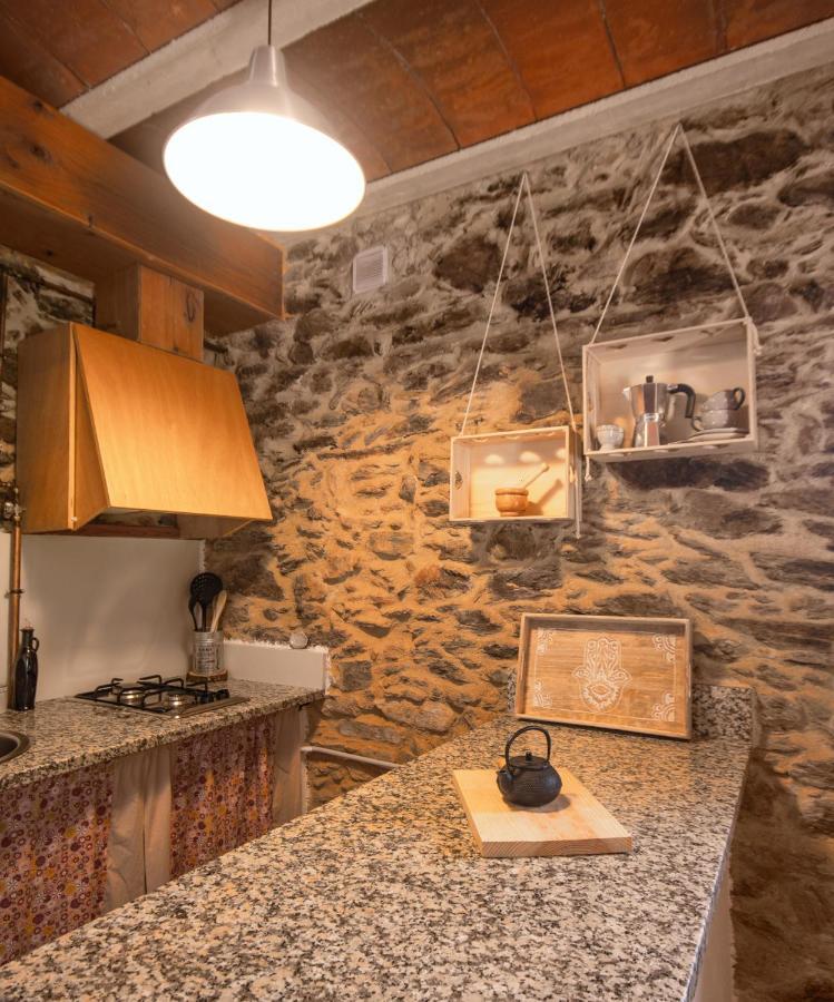 Apartamento Duplex Rural Con Chimenea Y Vistas Panoramicas Desde La Cama Sant Marti Sacalm Екстер'єр фото